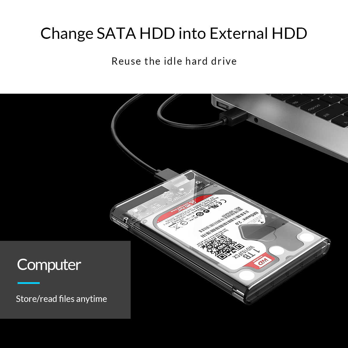 10Gbps Type-C hard drive enclosure