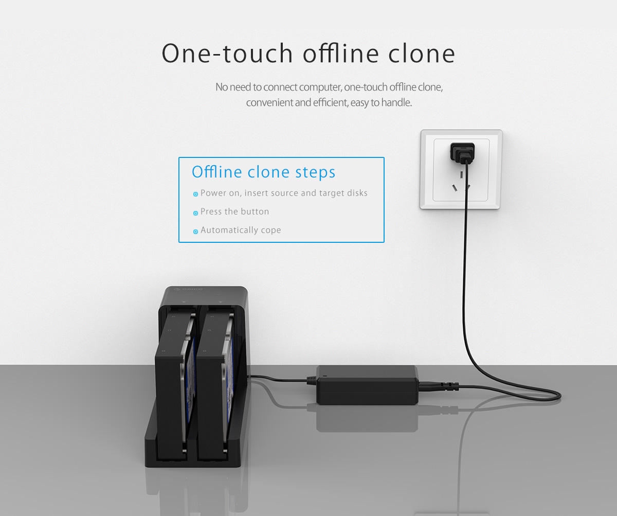 one-touch offline clone