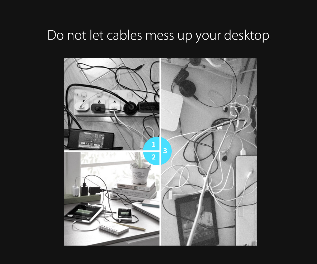 stay away from messy desktop