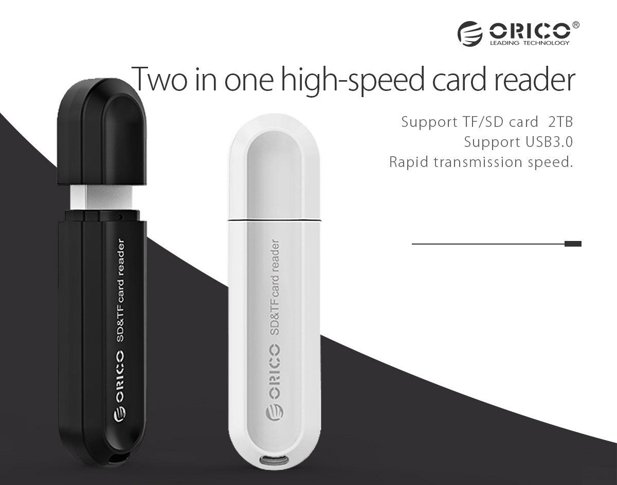 Two in one high-speed card reader