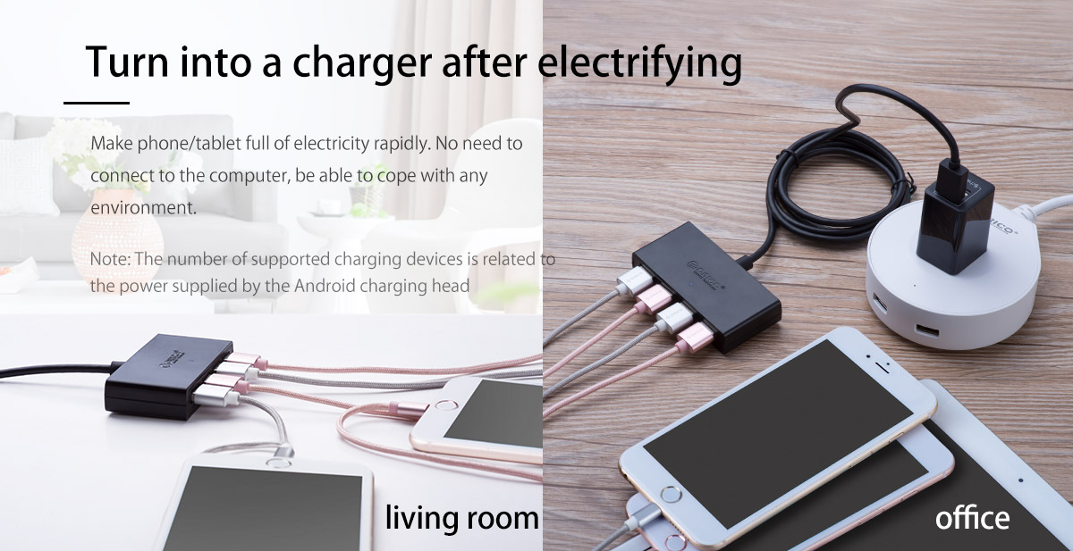 turn into a charger after electrifying