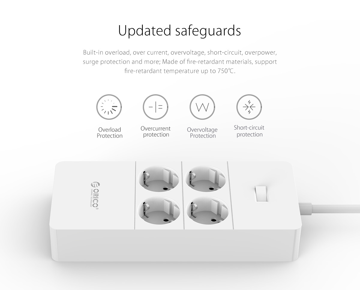 built-in multiple protection,updated safeguards