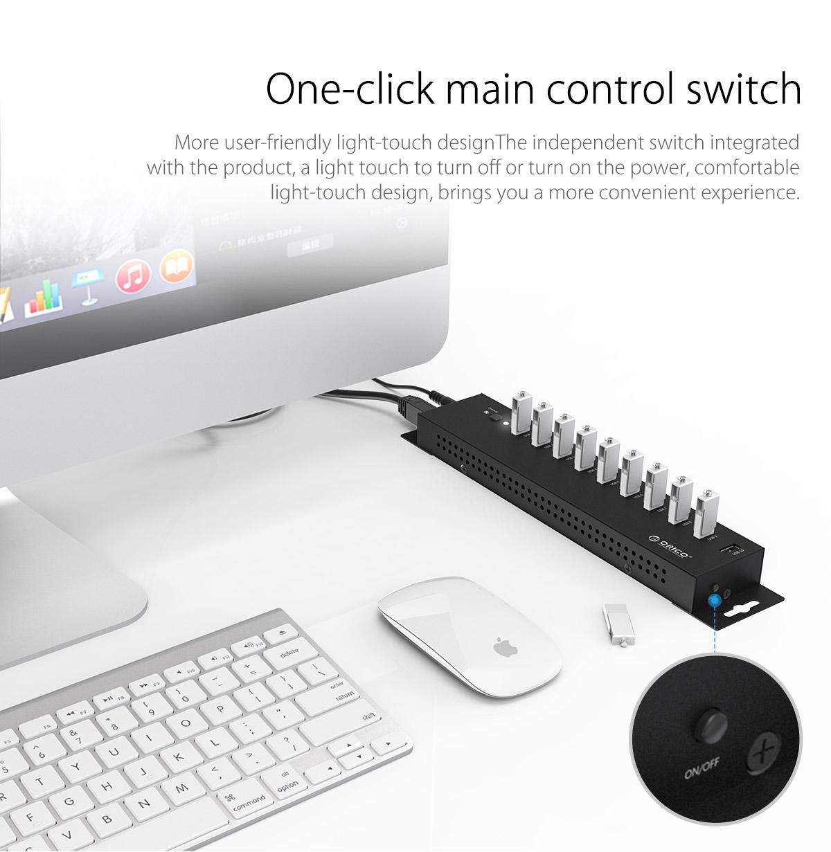 one-click main control switch