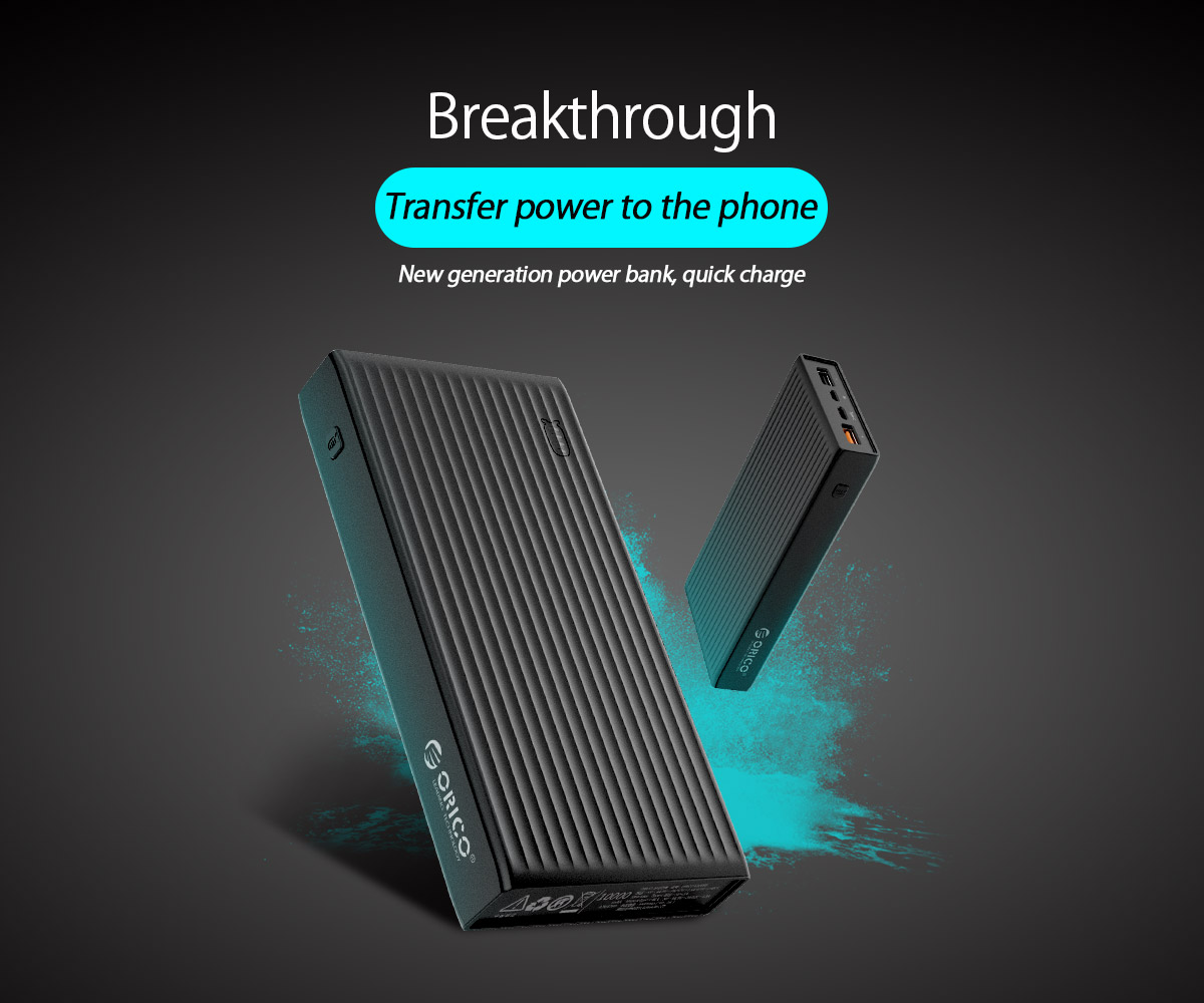 new tech quick charge power bank