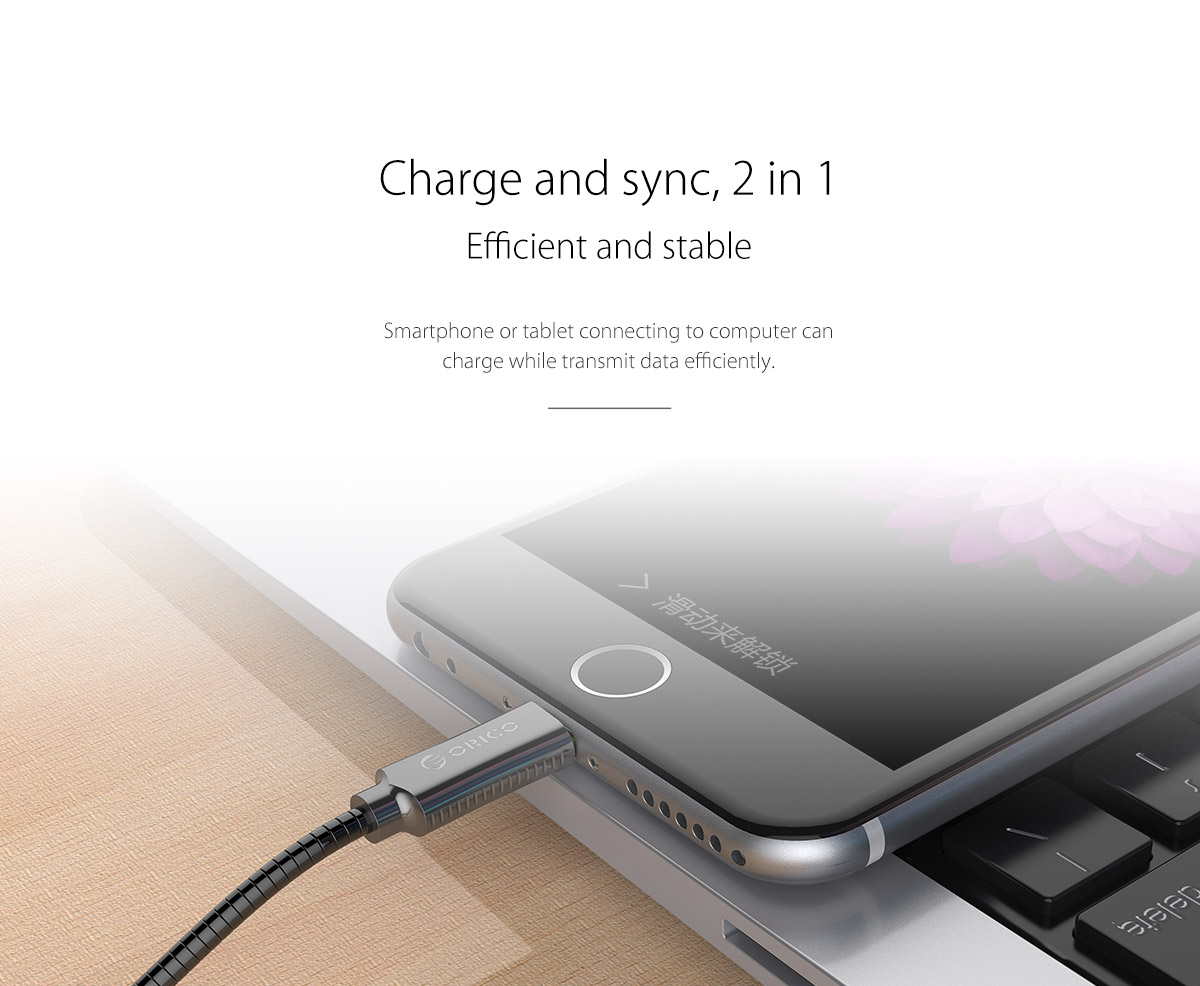 charge and sync,2 in 1
