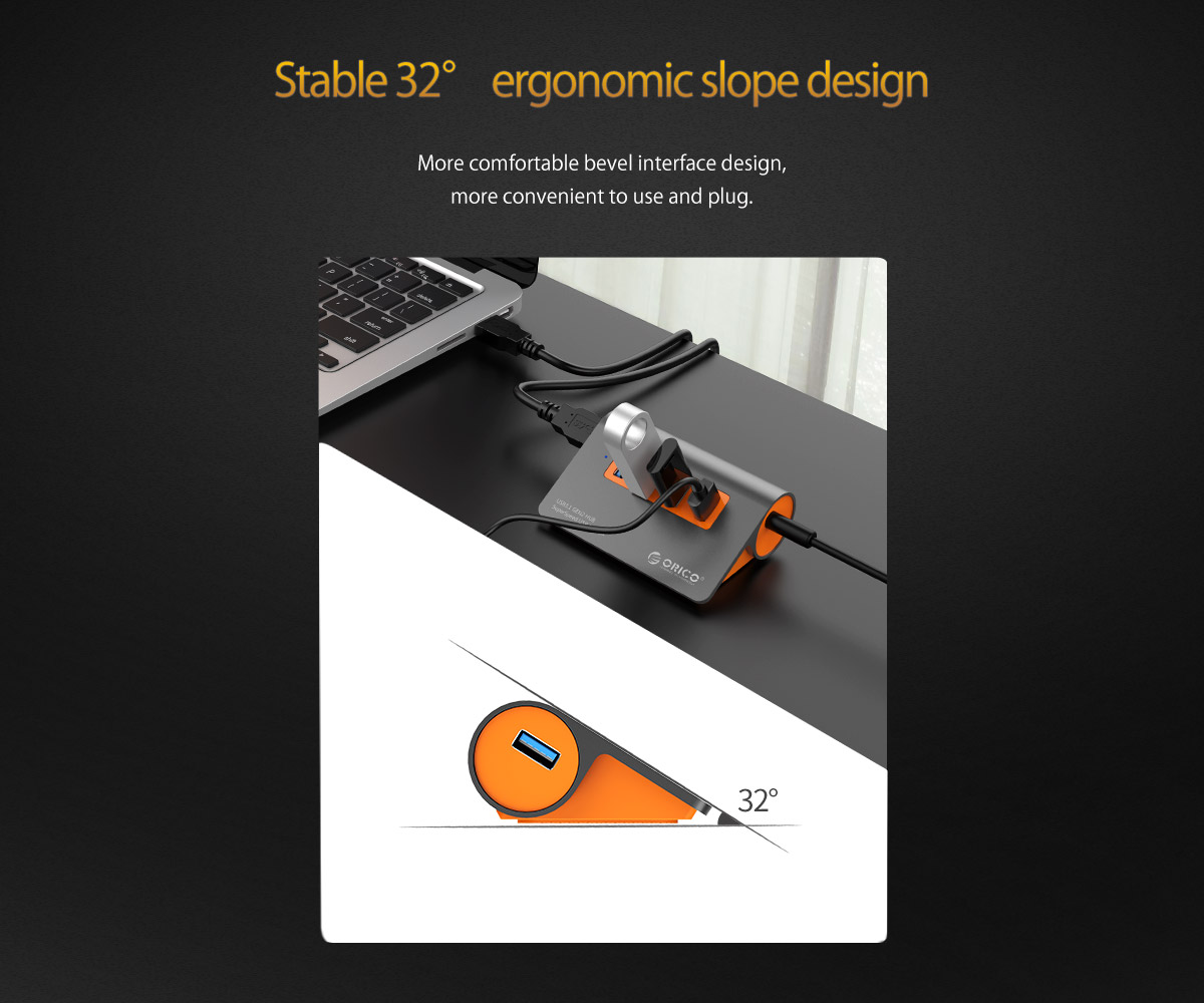 ergonomic slope design, more stable and comfortable