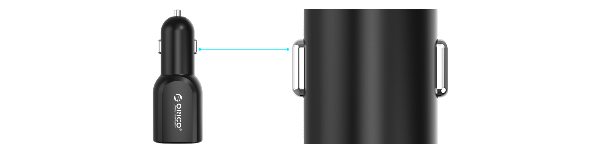 Bilateral electrical contacts and skid-proof design