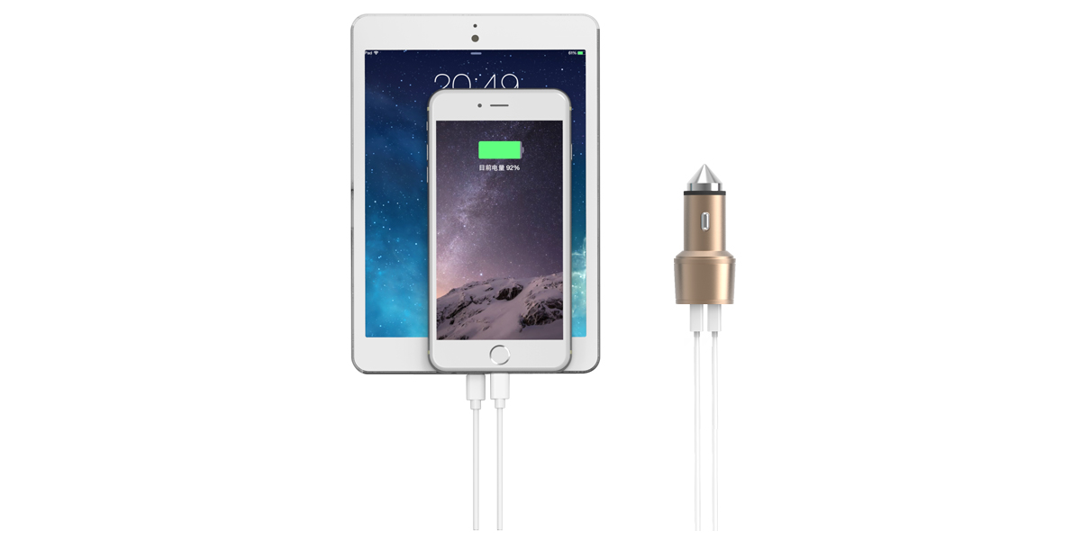 3.1A large current, charge phone and tablet