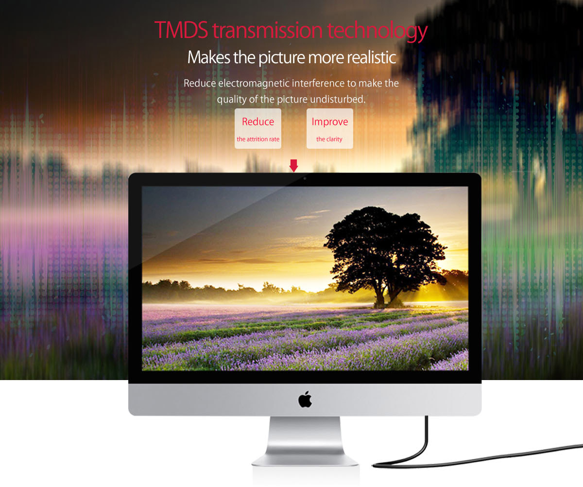 adopts TMDS transmission technology