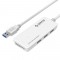 ORICO H3TS-U3 USB 3.0 3-Port USB Hub with card reader