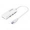 ORICO H3TS-U3 USB 3.0 3-Port USB Hub with card reader