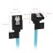 ORICO - CPD-7P6G-BW902S - 2 Pack SATA III Cable with Locking Latch, 6 Gbps, 1.6Ft / 0.5M & 1.8Ft / 0.55M 