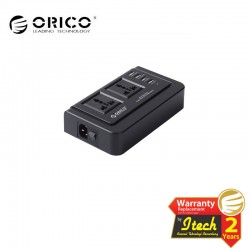 ORICO OPC-2A4U-UN ( 2 Outlet Surge Protector with Universal Power Strip Socket and 4 USB Charger Ports )